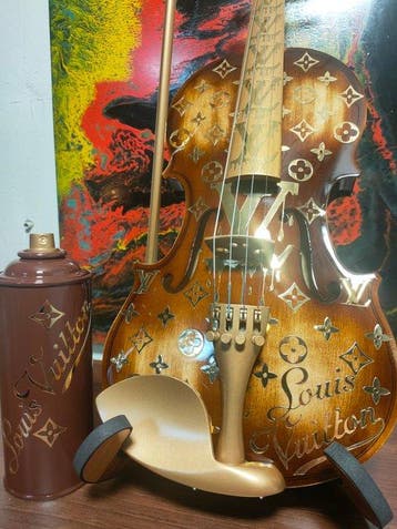 fp pop art - Louis Vuitton Violon (60cm) et Capsule luxury