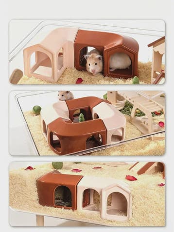 Keramisch Hamsterhuis & Speelhuisje - Comfortabel Nestje voo, Verzenden, Nieuw