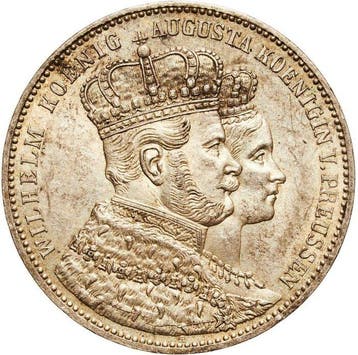 Duitsland, Pruisen Willem I. 1 Thaler (taler) 1861 - GBCA