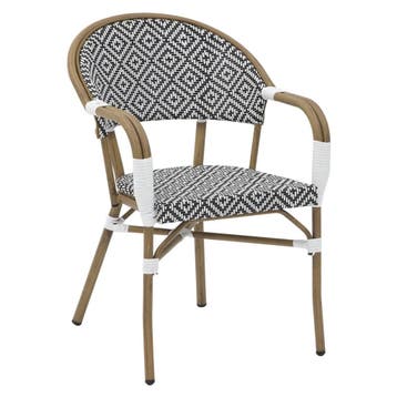 Stoel | SOREN | Aluminium Rotan/Aluminium | White |, Verzenden, Nieuw in verpakking