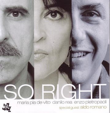 cd - Maria Pia De Vito - So Right, Verzenden, Zo goed als nieuw