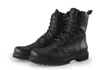 Panama Jack Veterboots in maat 39 Zwart, Verzenden, Zwart, Overige typen, Zo goed als nieuw