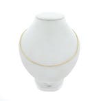 Gouden ronde omega schakelcollier (Ketting), Sieraden, Tassen en Uiterlijk, Kettingen, Ophalen of Verzenden, Gebruikt, Overige kleuren