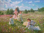 Alexandre Averine (1952) - Splendid Summer - Sisters of the