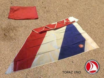 Ventoz Topaz UNO zeil, nieuw!, Verzenden, Nieuw, 3 tot 6 meter, Minder dan 15 m²