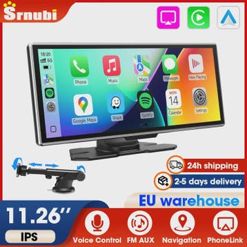 Universele 11.26" Draadloze CarPlay & Android Auto Multimedi, Verzenden, Nieuw