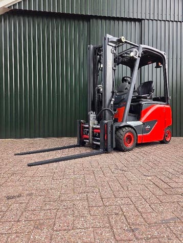 Linde E18 Elektrische Heftruck BJ2019 Triplex Spreider, Linde, Heftruck, Ophalen of Verzenden, 1000 tot 2000 kg