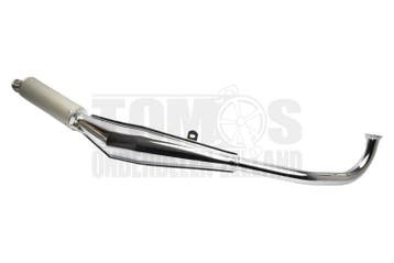 Tomos Uitlaat 28mm Tecno Bullet chroom / aluminium A3 / A..., Ophalen of Verzenden, Nieuw, Tecno