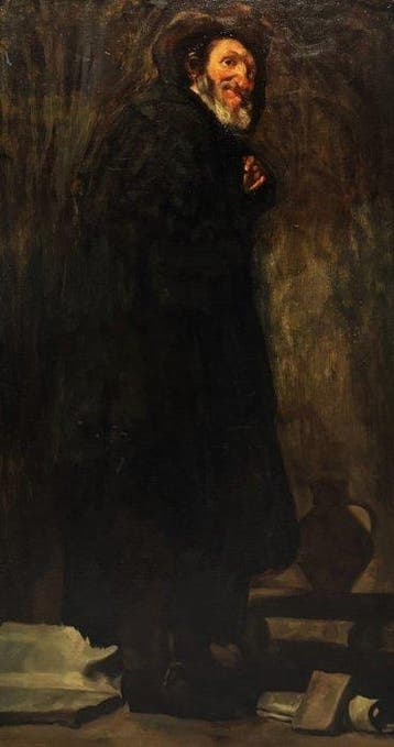 École Espagnole (XIX) - Le Ménippe de Velazquez - XL