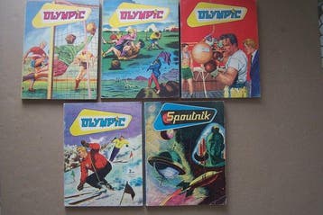 Dynamic / Spoutnik - 5 Recueils - 5 albums - Eerste druk -, Boeken, Stripboeken, Nieuw