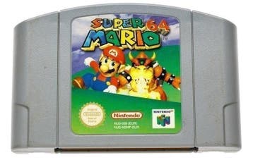 Super Mario 64 [Nintendo 64], Ophalen of Verzenden, Zo goed als nieuw