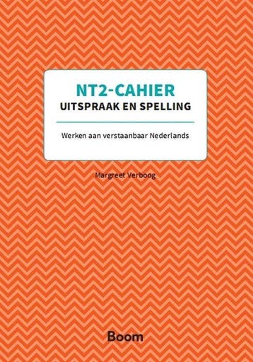 9789024422227 NT2-Cahiers - Uitspraak en spelling, Verzenden, Nieuw, Margreet Verboog
