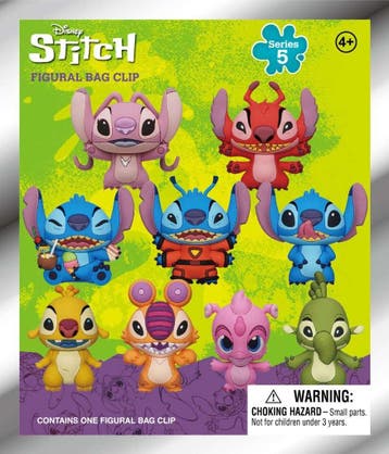Lilo & Stitch Series 5 PVC Rugzak Clip, Verzamelen, Disney, Ophalen of Verzenden, Nieuw