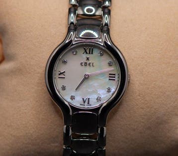 Ebel - Beluga natural diamond, pearl - Full set box, papers, Nieuw