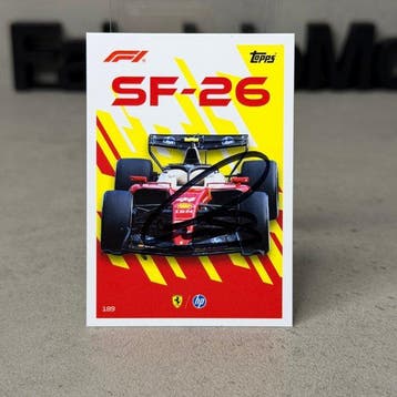 Ferrari - Topps 189 Turbo Attax SF 26 Hamilton Signed -, Nieuw