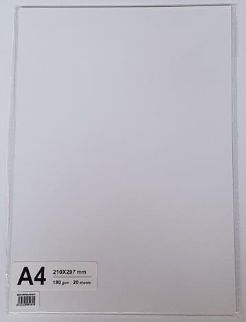 Aigostar A4 fotopapier glanzend 180 gram 20 vel, Verzenden, Nieuw, Aigostar