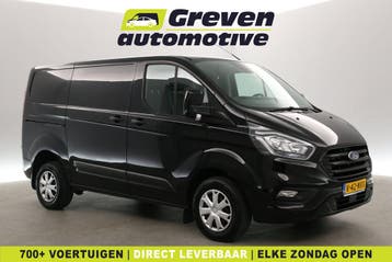 Ford Transit Custom 2.0 TDCI L1H1, Stof, Gebruikt, Euro 6, Zwart