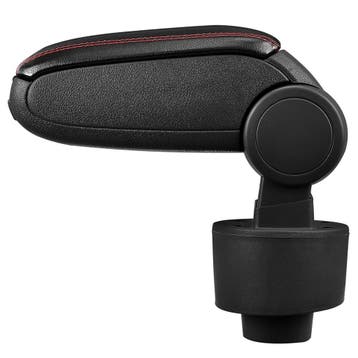Armsteun Seat Ibiza 6J vf 2008 kunstleer zwart met rood stik, Auto-onderdelen, Verzenden, Nieuw