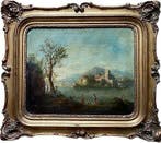 Paolo Anesi (1697-1773), Kring van - Paesaggio arcadico - NO