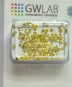 Zonder minimumprijs - 134 pcs Diamant (Kleurbehandeld) -, Sieraden, Tassen en Uiterlijk, Edelstenen, Nieuw