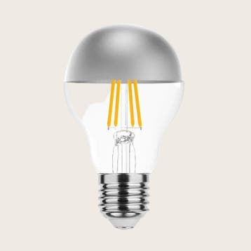 Filament kopspiegellamp - E27 Globe A60 4W  - 2700K warm wit, Ophalen of Verzenden, Gebruikt