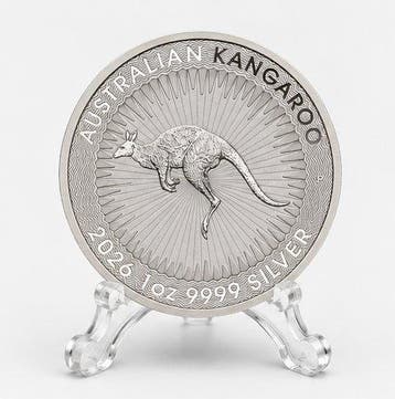 Australië. 1 Dollar 2026 – Kangaroo – 1 oz Silver coin .9999