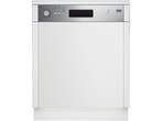 Beko DSN05310X - Inbouw vaatwasser - 5 programmas -, Witgoed en Apparatuur, Vaatwasmachines, Verzenden, Zo goed als nieuw