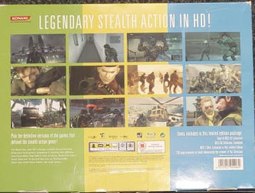 Metal Gear Solid HD collection limited edition (ps3, Spelcomputers en Games, Games | Sony PlayStation 3, Ophalen of Verzenden