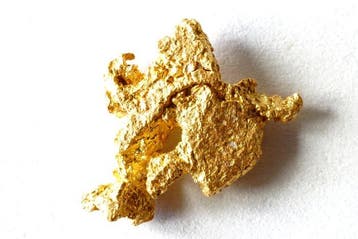 Goud Natief, Nugget uit Suriname of Frans-Guyana 1,204 gram-