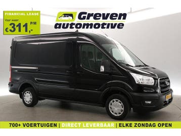 Ford Transit 2.0 TDCI L2H2 | Airco | Cruise | 3 Zits |, Euro 6, Zwart, Nieuw, Ford