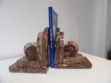 Boekensteunen (2) - Marmer