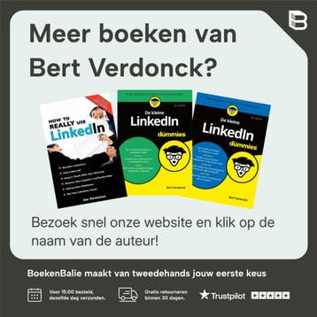 De kleine LinkedIn voor Dummies, 2e editie / Voor Dummies, Verzenden, Gelezen, Bert Verdonck