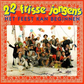 vinyl single 7 inch - 22 Frisse Jongens - Het Feest Kan B..., Verzenden, Zo goed als nieuw, 7 inch, Pop