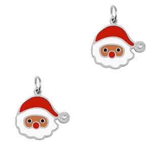 1 x Roestvrij stalen (RVS) Stainless steel bedels Kerstma..., Ophalen of Verzenden, Nieuw, Kraal