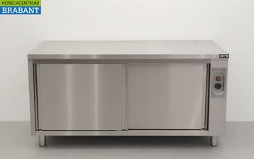 RVS HCB Warmhoudkast Bordenwarmhoudkast 2 schuifdeuren, Ophalen of Verzenden, Nieuw in verpakking