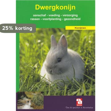 Het dwergkonijn / Over Dieren 9789058210104, Verzenden, Zo goed als nieuw
