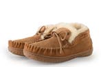 Warmbat Pantoffels in maat 40 Cognac, Kleding | Dames, Schoenen, Overige kleuren, Verzenden, Zo goed als nieuw, Pantoffels of Sloffen