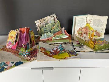 Diverse - Lot with 9 pop-up books - 2004, Antiek en Kunst