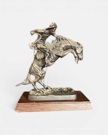 After Frederic Remington (1861–1909) - sculptuur, The