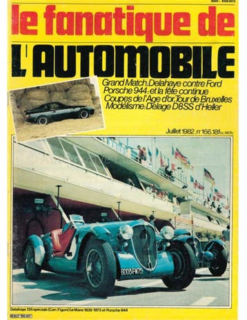 1982 LE FANATIQUE DE LAUTOMOBILE MAGAZINE 166 FRANS, Nieuw, Author