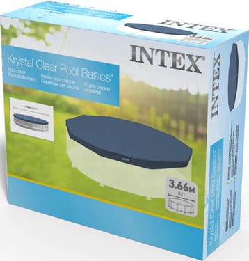 Intex Zwembad Afdekzeil - Rond Ø 366 cm, Ophalen of Verzenden, Nieuw