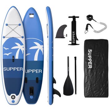 Supper Sup Board - Max. 120KG - Opblaasbaar – Paddle Board, Verzenden, Zo goed als nieuw