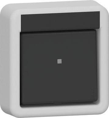 Gira IP44 Waterdichte Wip Schakelaar 10A 250V Grijs - 310635, Verzenden, Nieuw, Overige typen