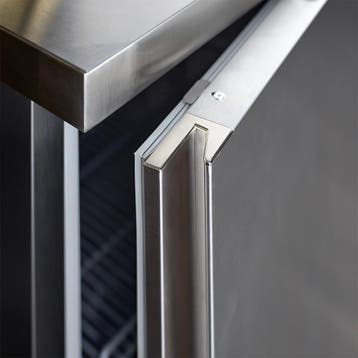 Diamond Koelkast | 400L | RVS | +1°C/+8°C | Statisch + Venti, Witgoed en Apparatuur, Koelkasten en IJskasten, Ophalen of Verzenden