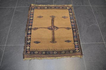 Antik Beloudj - Tapijt - 105 cm - 84 cm, Nieuw