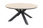 Garden Impressions Edison tuintafel - 148 cm. rond, Verzenden, Nieuw, Rond, Overige materialen