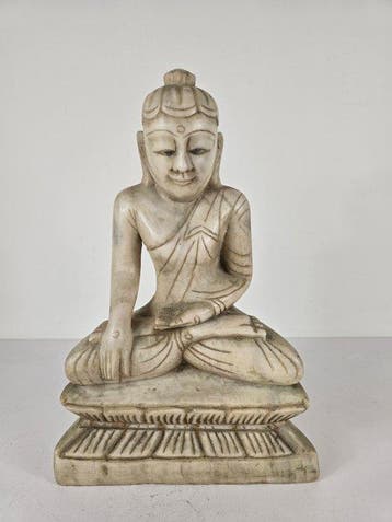 Mandalay-stijl Boeddha - sculptuur - Myanmar/Birma, Antiek en Kunst