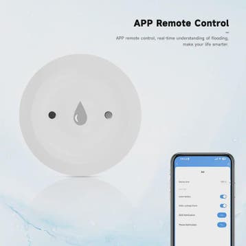 Tuya ZigBee Waterlekdetector - Slimme Alarm voor Keuken & Ba, Doe-het-zelf en Verbouw, Verzenden, Nieuw