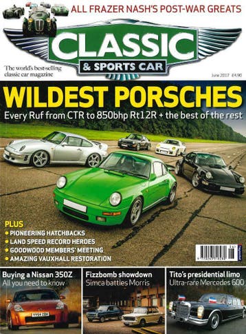 CLASSIC AND SPORTSCAR NISSSAN 350Z MERCEDES 600 PORSCHE 911, Verzenden, Gelezen, Algemeen