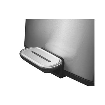EKO Regent Step Bin 12 ltr - Mat RVS, Verzenden, Nieuw